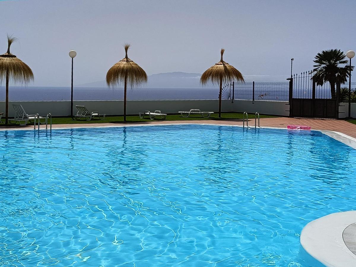 Costa Adeje Terrace With Sea View - Free Poolアパートメント エクステリア 写真